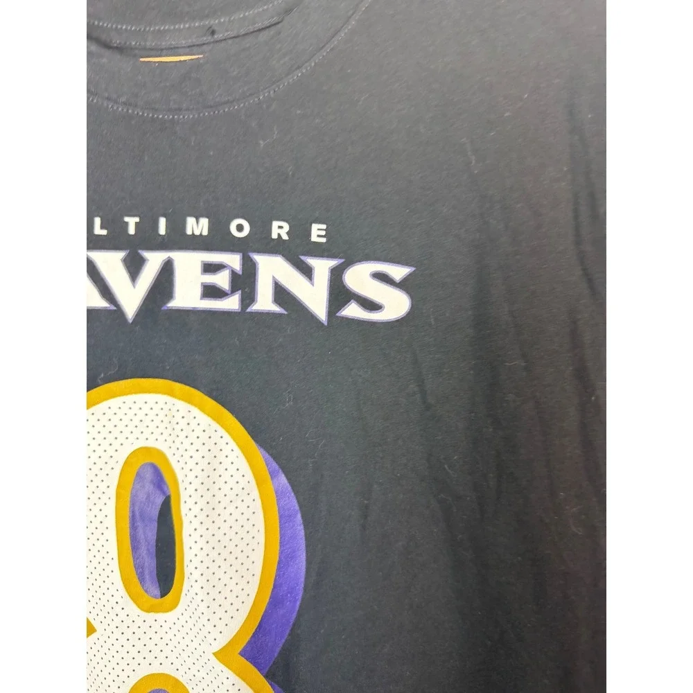 Baltimore Ravens Nike T-Shirt Mens M Jackson Black NFL Football Dri-FIT NEW
